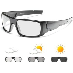 Photochromic Polarized Sunglasses for Men Women UV Protection